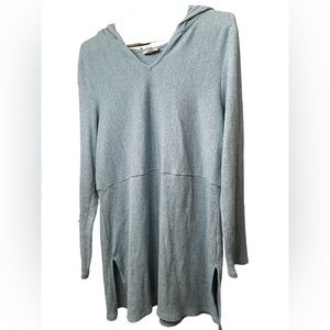 J. Jill Blue Hooded Tunic